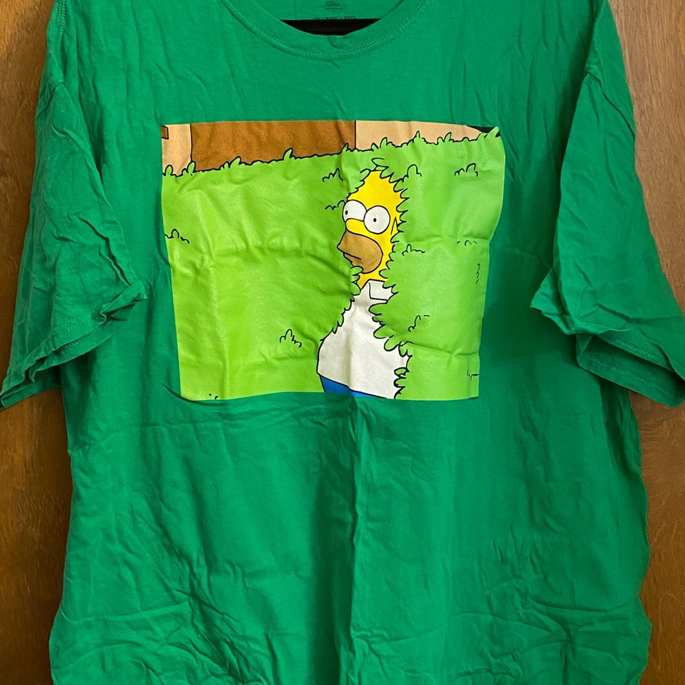 Green Simpsons Shirt